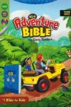 NIrV, Adventure Bible for Early Readers, Leathersoft, Blue,  Thumb Indexed 